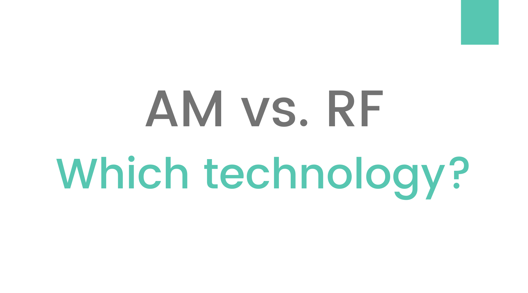 "EAS Showdown: AM 58 KHz vs. RF 8.2 MHz - Choosing the Right Retail Security